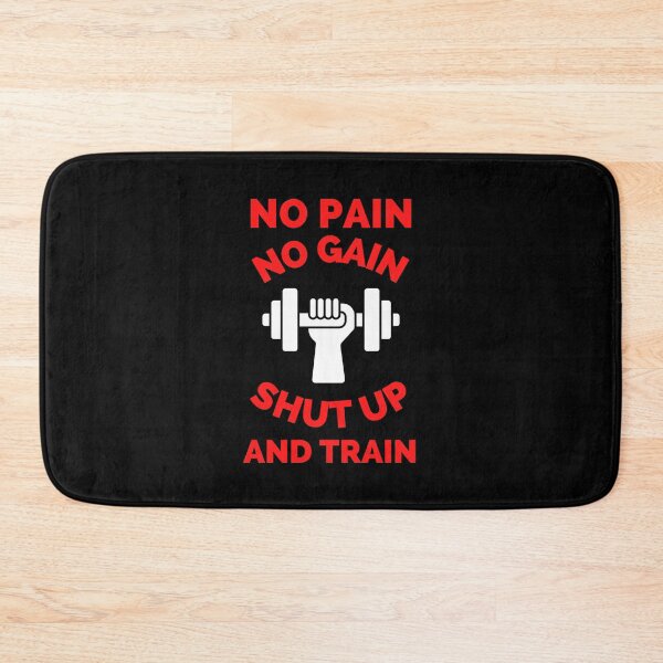 Item preview, No Pain No Gain Shut up And Train designed and sold by ExploreTheStore.