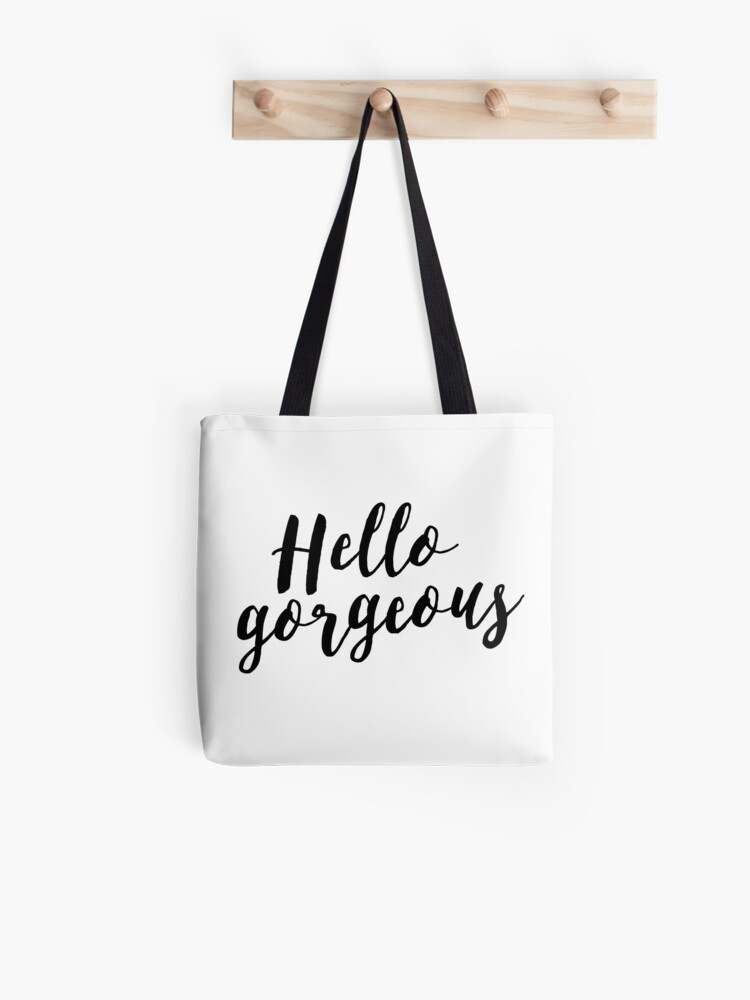 Vanity logo print beach bag