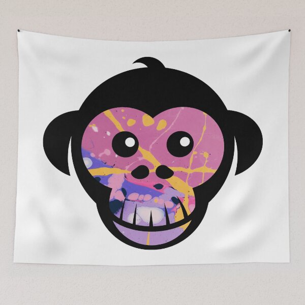 Item preview, Paint Splatter Monkey designed and sold by BuzzySpaceBee.