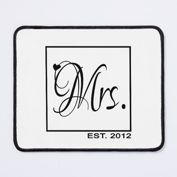 Item preview, Mrs married in 2012 designed and sold by FashionHeritage.