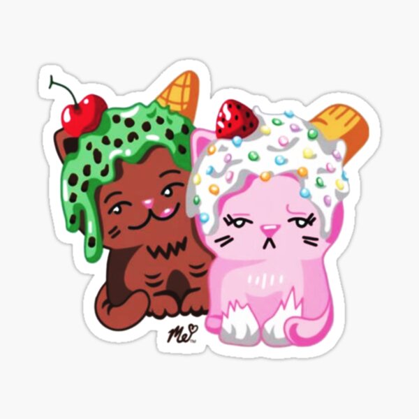 Moriah Elizabeth Eustace Shelly Cute Squishy Sticker