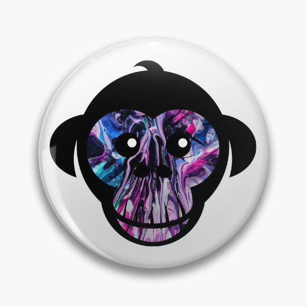 Item preview, Streaked Paint Monkey designed and sold by BuzzySpaceBee.