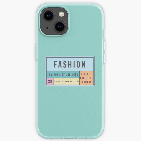 Oscar Wilde - Quote 4 Full Colour iPhone Soft Case