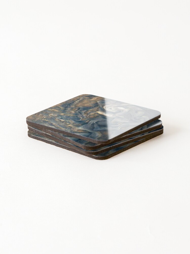 Thumbnail 4 of 5, Coasters (Set of 4), Jupiter Image Pattern designed and sold by SillyFun.