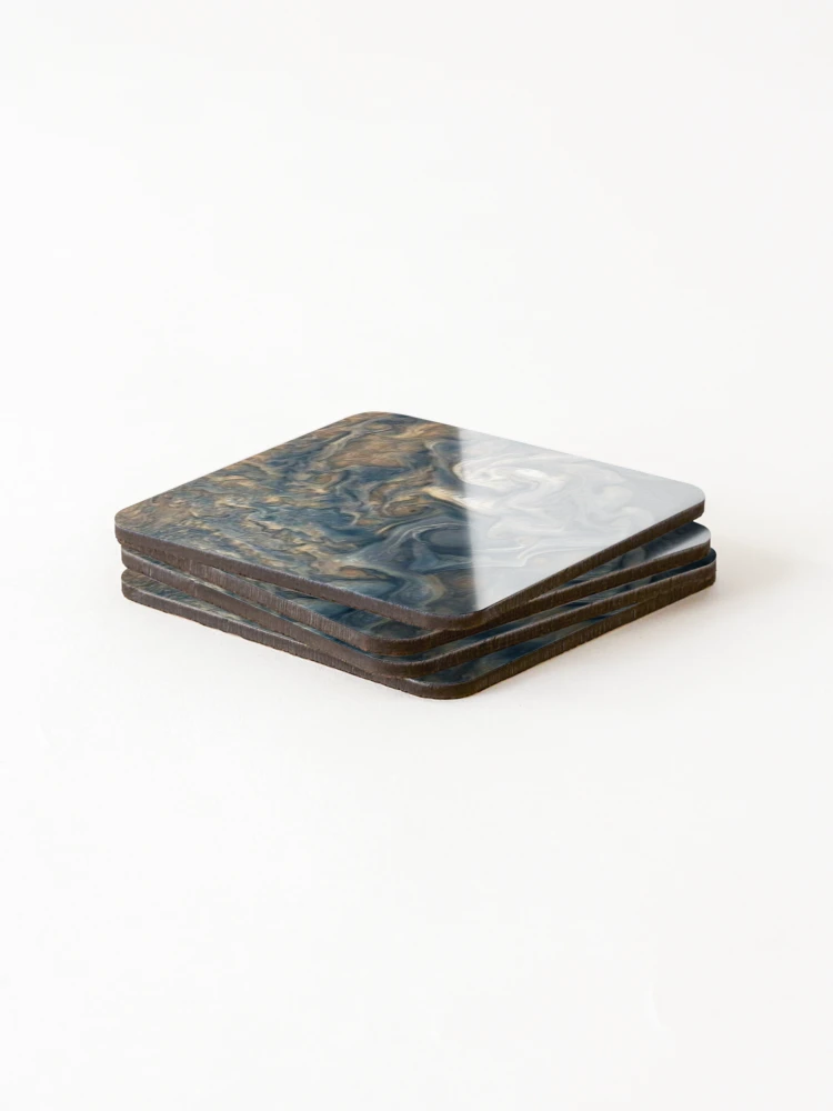 Thumbnail 4 of 5, Coasters (Set of 4), Jupiter Image Pattern designed and sold by SillyFun.
