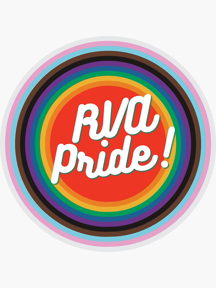 "RVA Pride! Official Merch" Sticker for Sale by hedleylamaar Redbubble