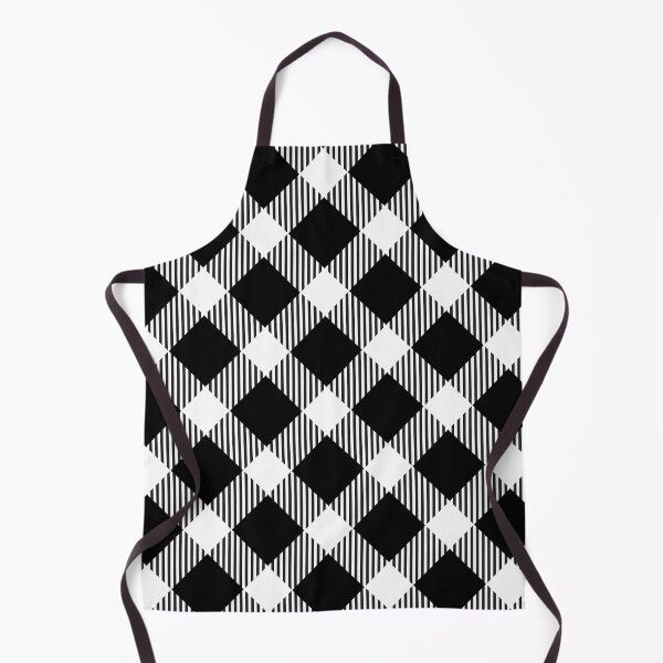 Item preview, 65 MCMLXV Oversized Diagonal Black Gingham Plaid Pattern designed and sold by 65 MCMLXV.