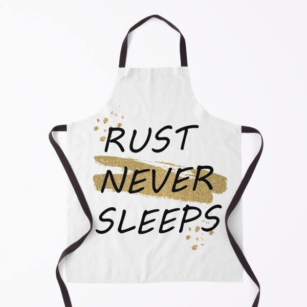 Item preview, RUST NEVER SLEEPS designed and sold by moussayir.