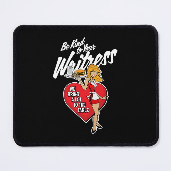 Item preview, Waitress - We Bring A Lot To The Table Cute Cartoon Design designed and sold by hobrath.