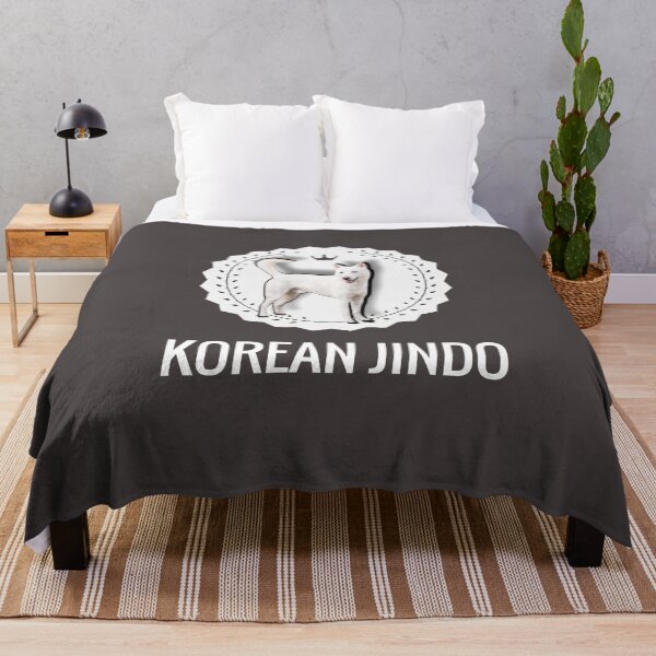 Item preview, Korean Jindo Dog Lover  | gift for Jindo Mom  designed and sold by JooArtPrints  ★★★★★.