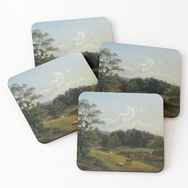 Item preview, Paul Weber "Pastoral Landscape in Summer" designed and sold by FineArtLover.