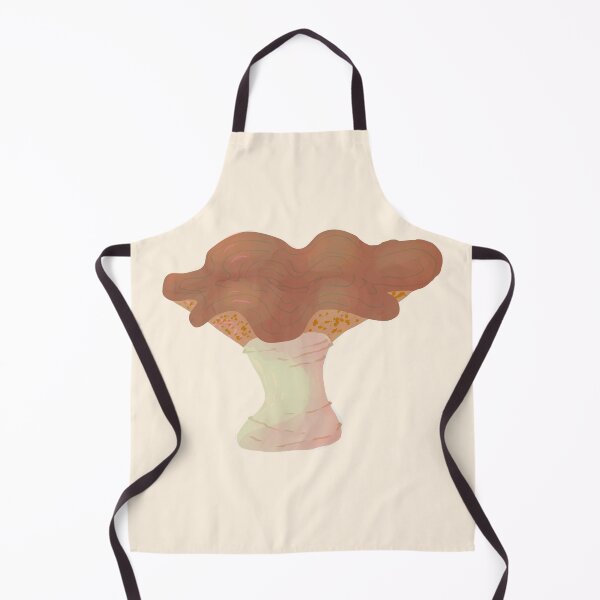 Item preview, brown frilly mushroom  designed and sold by ForTheFrogWar.