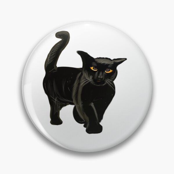 Item preview, Black Cat walk. Cat themed gifts for women, men and children. Black cat gift ideas 2022 designed and sold by Artonmytee.