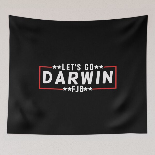 Artikelvorschau, Lets Go Darwin Lustig Sarkastisch Let's Go Darwin, Politische Geschenkidee entworfen und verkauft von happy gift art.