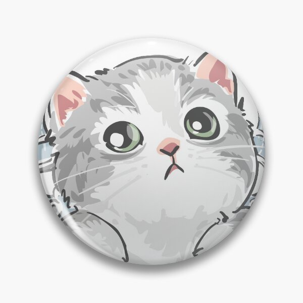 Item preview, BE HAPPY CUTE MEOW CAT IN OVERALLS POCKET WITH AMERICAN FLAG designed and sold by Adam Designs.