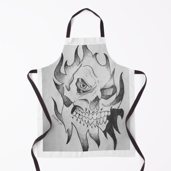 Item preview, Skull On Fire designed and sold by SpatterArt.