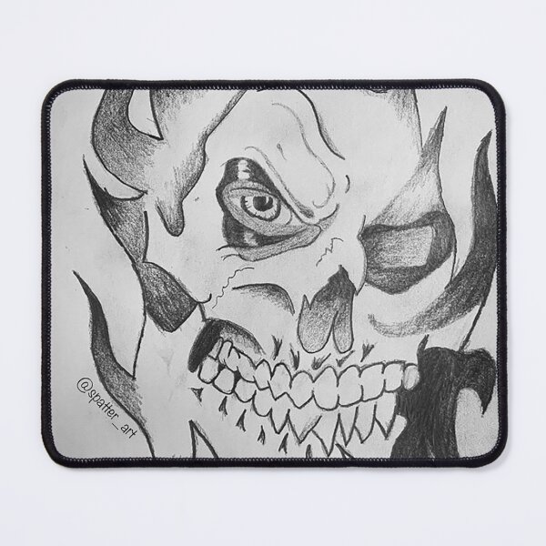 Item preview, Skull On Fire designed and sold by SpatterArt.