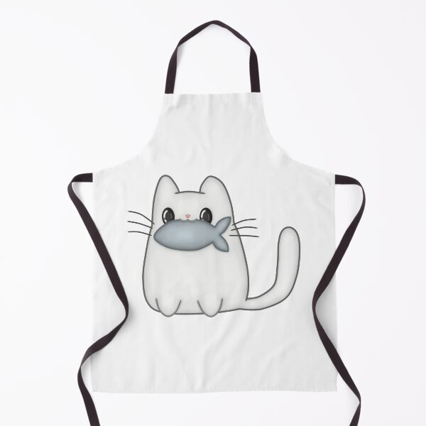 Item preview, Cat with Fish in Mouth designed and sold by PET-SHIRTS.