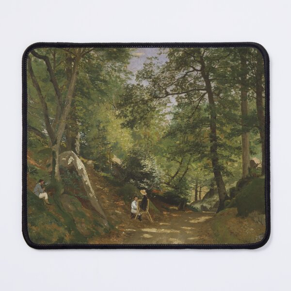 Item preview, Oskar Emil Törnå "Summer Landscape near Fontainebleau" designed and sold by FineArtLover.