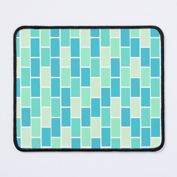 Item preview, Blue-Green Vertical Tile Pattern designed and sold by Saanis.