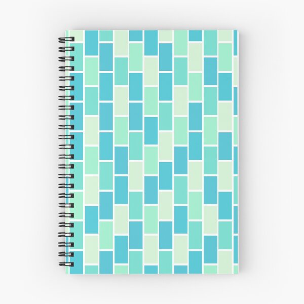 Item preview, Blue-Green Vertical Tile Pattern designed and sold by Saanis.