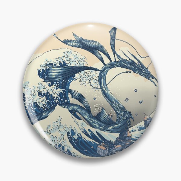 Item preview, The Great Wave off Altissia designed and sold by SilverettaArt.