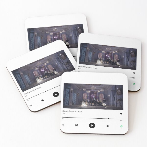 Item preview, BTS Blood sweat & tears Spotify music cover  designed and sold by gruzinkerbelle.