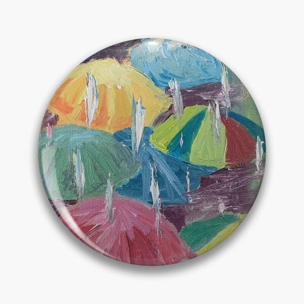 Item preview, Umbrellas In The Rain designed and sold by SpatterArt.