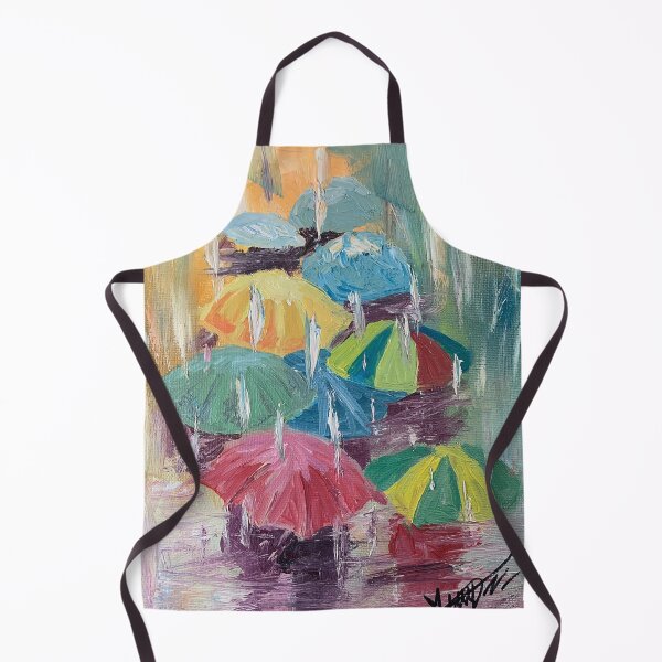 Item preview, Umbrellas In The Rain designed and sold by SpatterArt.
