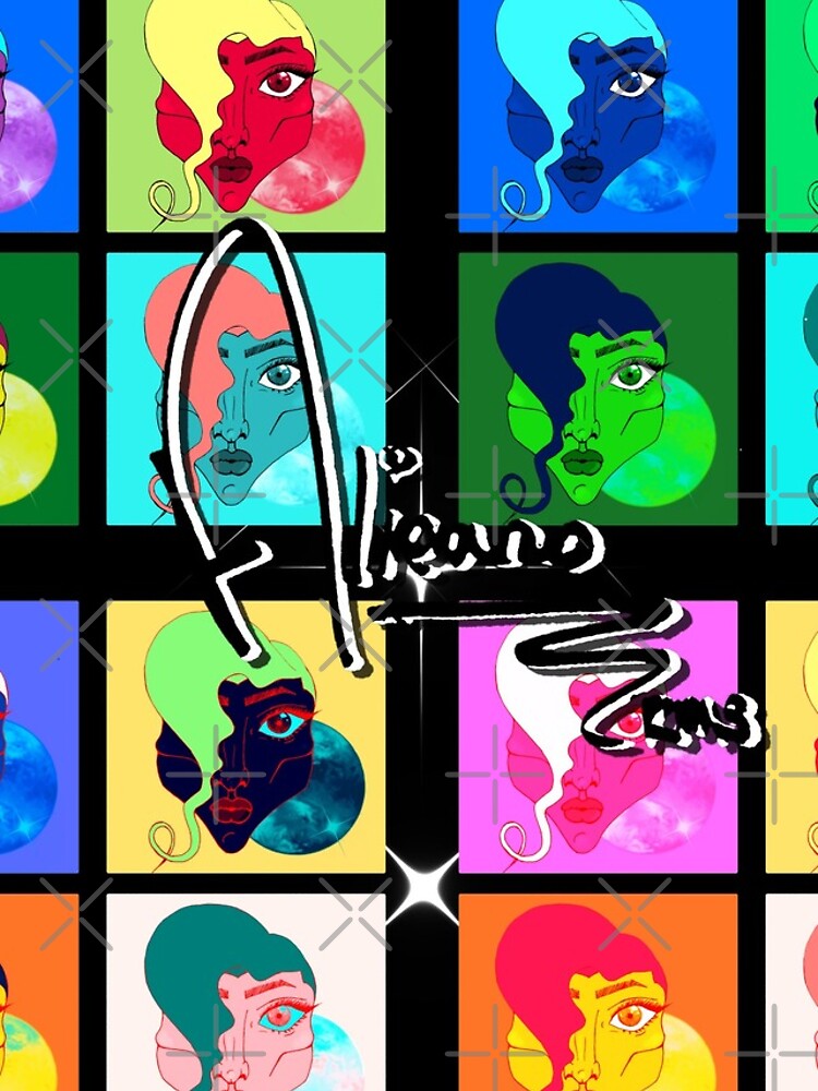 Thumbnail 4 of 4, iPhone Case, Alieano Four Panel Variants designed and sold by RMSartZ.