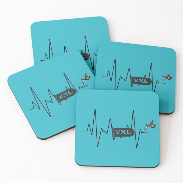 Item preview, Cool, Heartbeat Tattoos / Heart Heartbeat Tattoo designed and sold by haRexia.