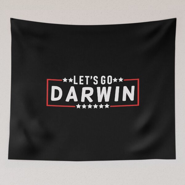 Artikelvorschau, Lets Go Darwin Lustig Sarkastisch Let's Go Darwin, Politische Geschenkidee entworfen und verkauft von happy gift art.