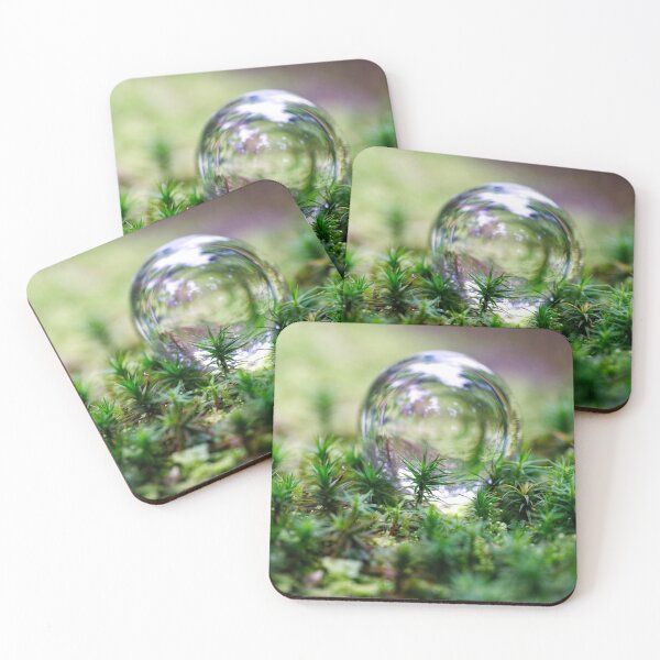 Item preview, Glass ball on the forest floor designed and sold by Skydrak91.