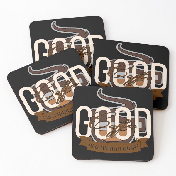 Item preview, Good coffee is a human right designed and sold by harounshirt.