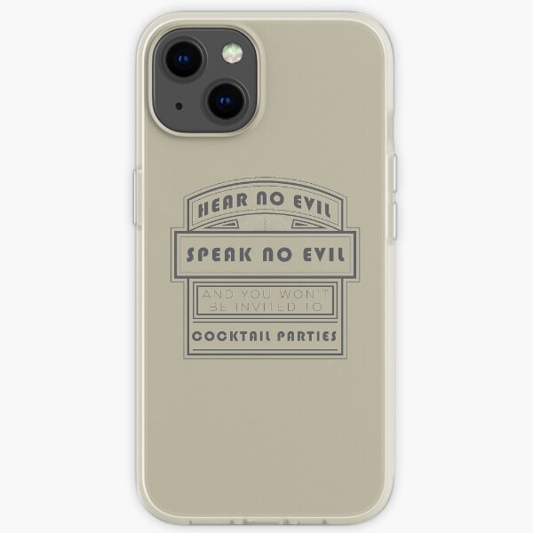 Oscar Wilde - Quote 5 Grey iPhone Soft Case
