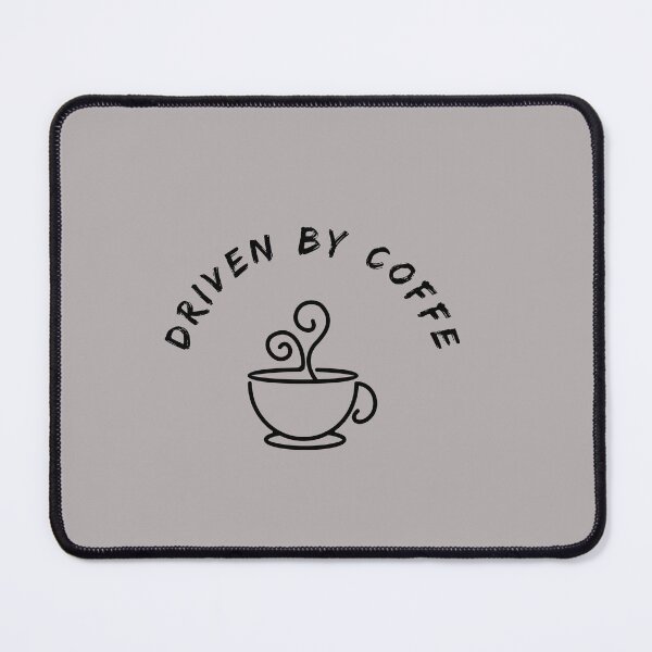 Item preview, Driven by coffee -Funny t shirt designed and sold by medoutfits.