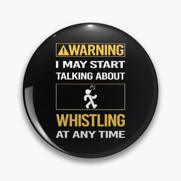 Item preview, Funny Warning Whistling designed and sold by FulviaContreras.