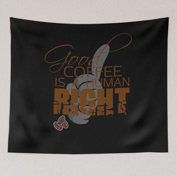 Item preview, Good Coffee Is A human right designed and sold by harounshirt.