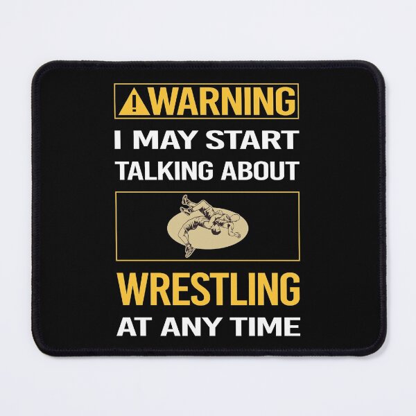 Item preview, Funny Warning Wrestling designed and sold by FulviaContreras.