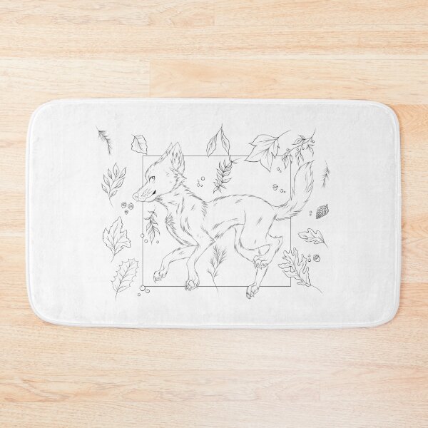 Item preview, Coniferous Canine (Black) designed and sold by art-by-ace.