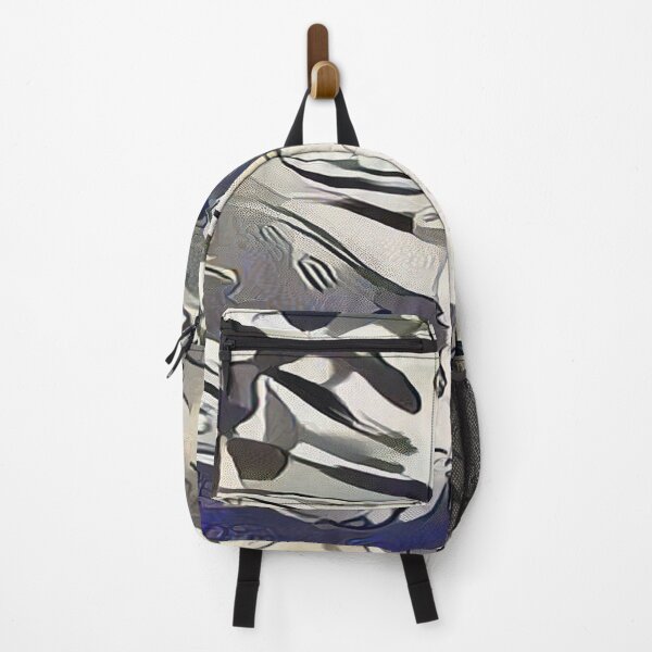 Item preview, White waterfall flowing down the grey stone like abstract designed and sold by Bekindtome.