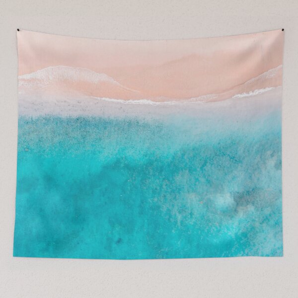Item preview, Waves rolling onto the beach designed and sold by lullabel77.