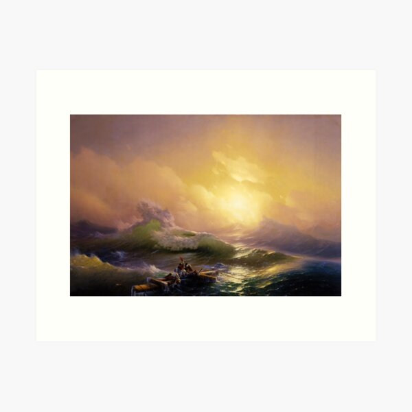 Item preview, The Ninth Wave - Ivan Aivazovsky  designed and sold by TheSoulOfArt.