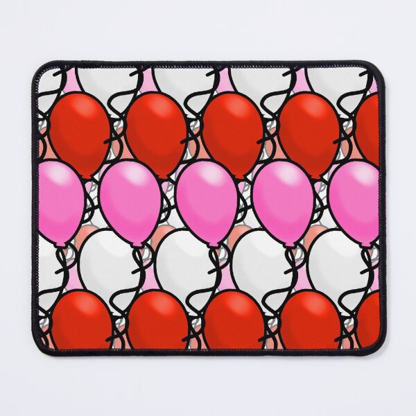 Item preview, Kid's Cartoon Birthday Balloons (Valentine Colors) designed and sold by Caryn Pinkston.