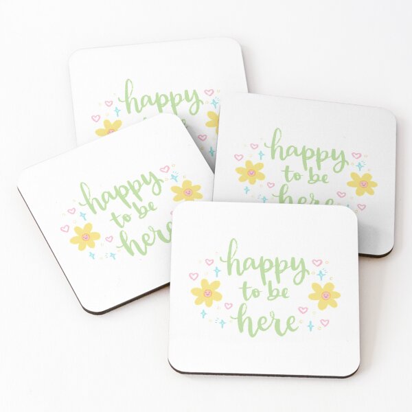 Item preview, feliz de estar aqui designed and sold by signedbykaty.