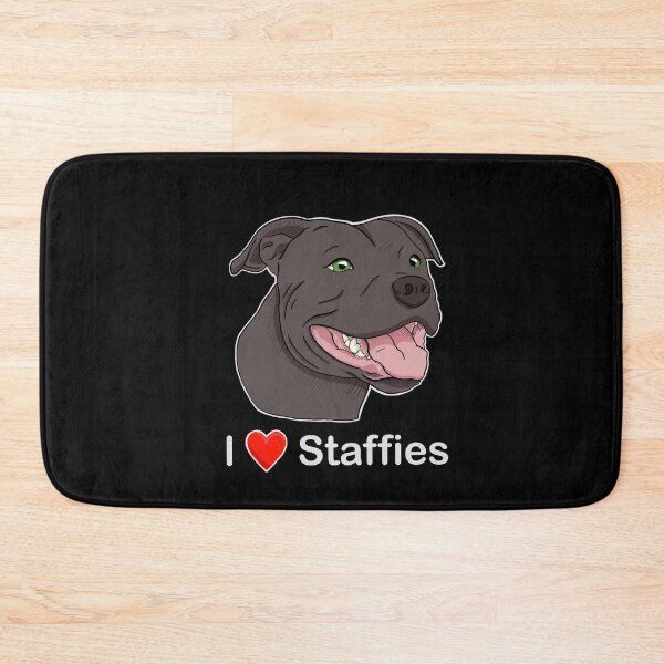 Item preview, Brown/Grey Staffy (I Love Staffies) designed and sold by Cameronckjc.
