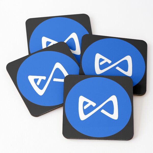 Item preview, Axie infinity AXS cryptocurrency logo designed and sold by angelusdark.