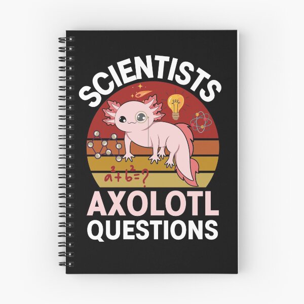 Item preview, Scientists Axolotl Questions, Science Studies  designed and sold by Kaladzishop.