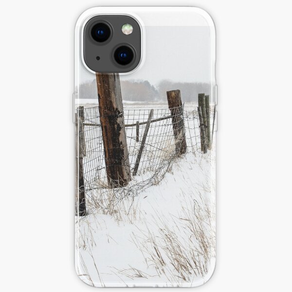 Winter On The Farm iPhone Soft Case