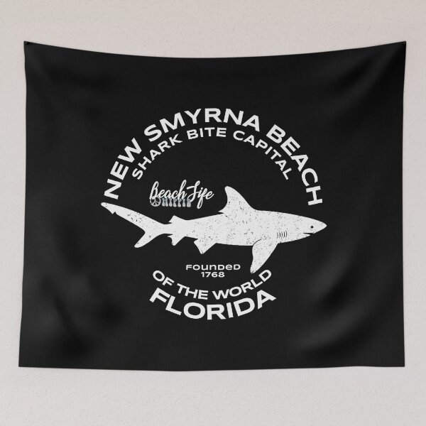 Item preview, Shark Bite Capital New Smyrna Beach designed and sold by BeachlifeNSB.